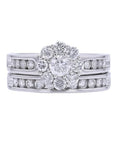 Lab Diamond Ring in 14K White Gold (2.50 ct. tw)