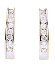 10K 1 CTW Diamond French Clip EarringsMore Colors Available