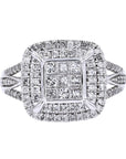 10K WG 1 CT Diamond Ring