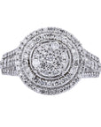 10K WG 1 CTW Diamond Ring