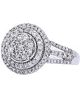 10K WG 1 CTW Diamond Ring