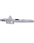 10K Diamond Triangle RingMore Colors Available