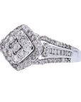 10K WG 1 CTW Diamond Ring