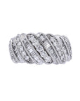 10K WG 1 CTW Diamond Ring