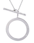 10K Serena Williams 'Unstoppable' Circle PendantMore Colors Available