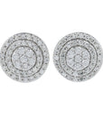 10K WG 1 CTW Diamond Studs