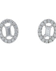 10K WG .25 CTW Diamond Studs