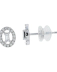 10K WG .25 CTW Diamond Studs