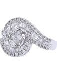 10K WG 1 CTW Diamond Ring
