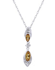 10K Citrine PendantMore Colors Available