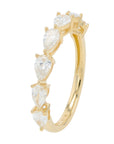 Lab Diamond Ring in 14K White Gold (3 ct. tw)