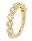 Lab Diamond Bezel Set Band in 14K Gold (1 ct. tw)
