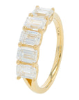Lab Diamond Five Stone Ring in 14K Gold (2 ct. tw)
