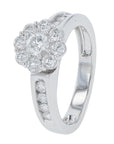 Lab Diamond Ring in 14K White Gold (2.50 ct. tw)