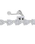 10K WG .50 CTW Lab Grown Diamond BraceletLab Grown Diamond