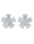 Lab Diamond Flower Studs in 14K Gold (1.50 ct. tw)