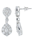 Lab Diamond Dangle Earrings in 14K Gold (2.50 ct. tw)