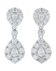 Lab Diamond Dangle Earrings in 14K Gold (2.50 ct. tw)