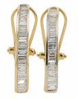 Lab Diamond Hoops in 14K Gold (2 ct. tw)