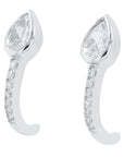 Lab Diamond Earrings in 14K White Gold (0.75 ct. tw)