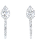 Lab Diamond Earrings in 14K White Gold (0.75 ct. tw)
