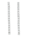 Lab Diamond Drop Earrings in 14K Gold (2 ct. tw)