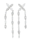 Lab Diamond Earrings in 14K White Gold (4 ct. tw)