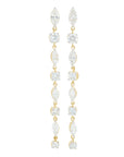 Lab Diamond Earrings in 14K Yellow Gold (2.25 ct. tw)