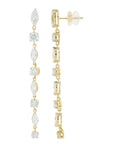Lab Diamond Earrings in 14K Yellow Gold (2.25 ct. tw)