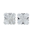 Lab Diamond Cluster Studs in 14K Gold (1 ct. tw)