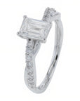 14K 1.25 CTW Lab Grown Diamond Engagement RingLab Grown DiamondMore Colors Available