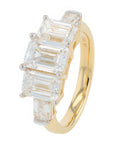 Lab Diamond Engagement Ring in 14K Gold (4 ct. tw)