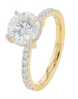 Lab Diamond Engagement Ring in 14K Gold (2.40 ct. tw)
