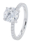Lab Diamond Engagement Ring in 14K Gold (2.40 ct. tw)