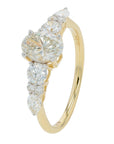 10K 1.50 CT Lab Grown Diamond Engagement RingMore Colors AvailableLab Grown Diamond