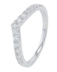 Lab Diamond Ring Guard Set in 14K White Gold (1 ct. tw)