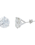 Lab Diamond Martini Set Studs in 18K Gold (6 ct. tw)