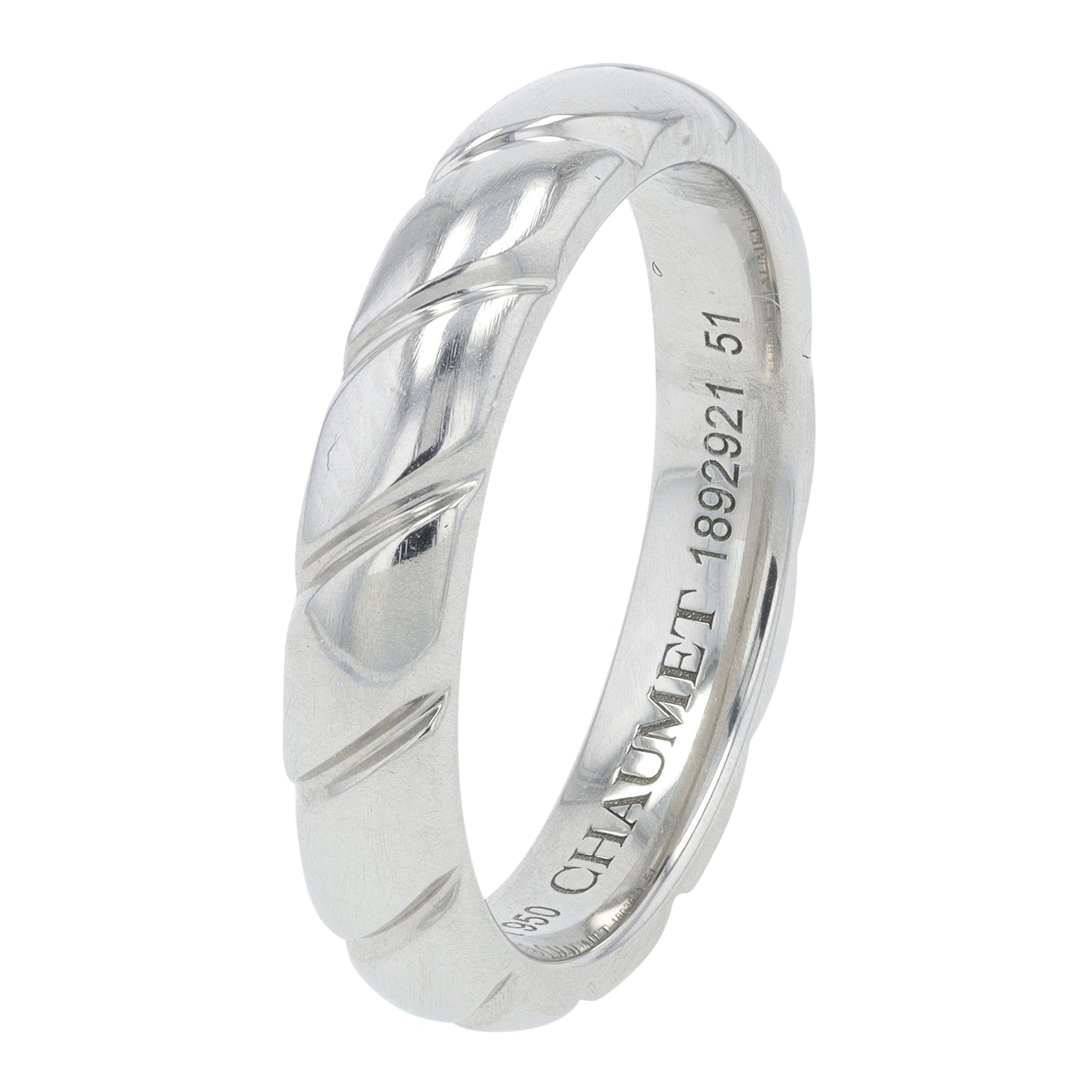 PT950 Chaumet Torsade Band