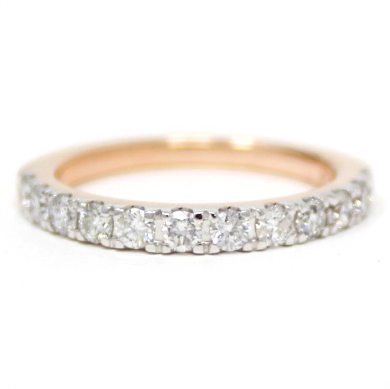 14K Gold 3/4 CT Diamond Wedding Band<p><strong>More Colors Available</p></strong>