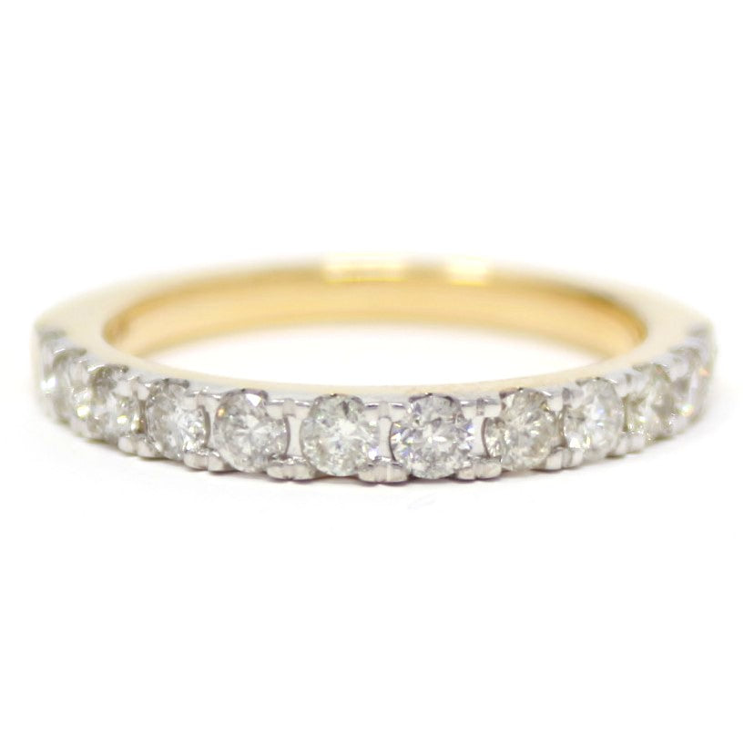 14K Gold 3/4 CT Diamond Wedding Band<p><strong>More Colors Available</p></strong>