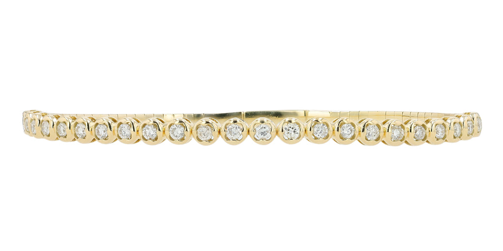 14K .83 CTW Diamond Bangle<p><strong>More Colors Available</p></strong>