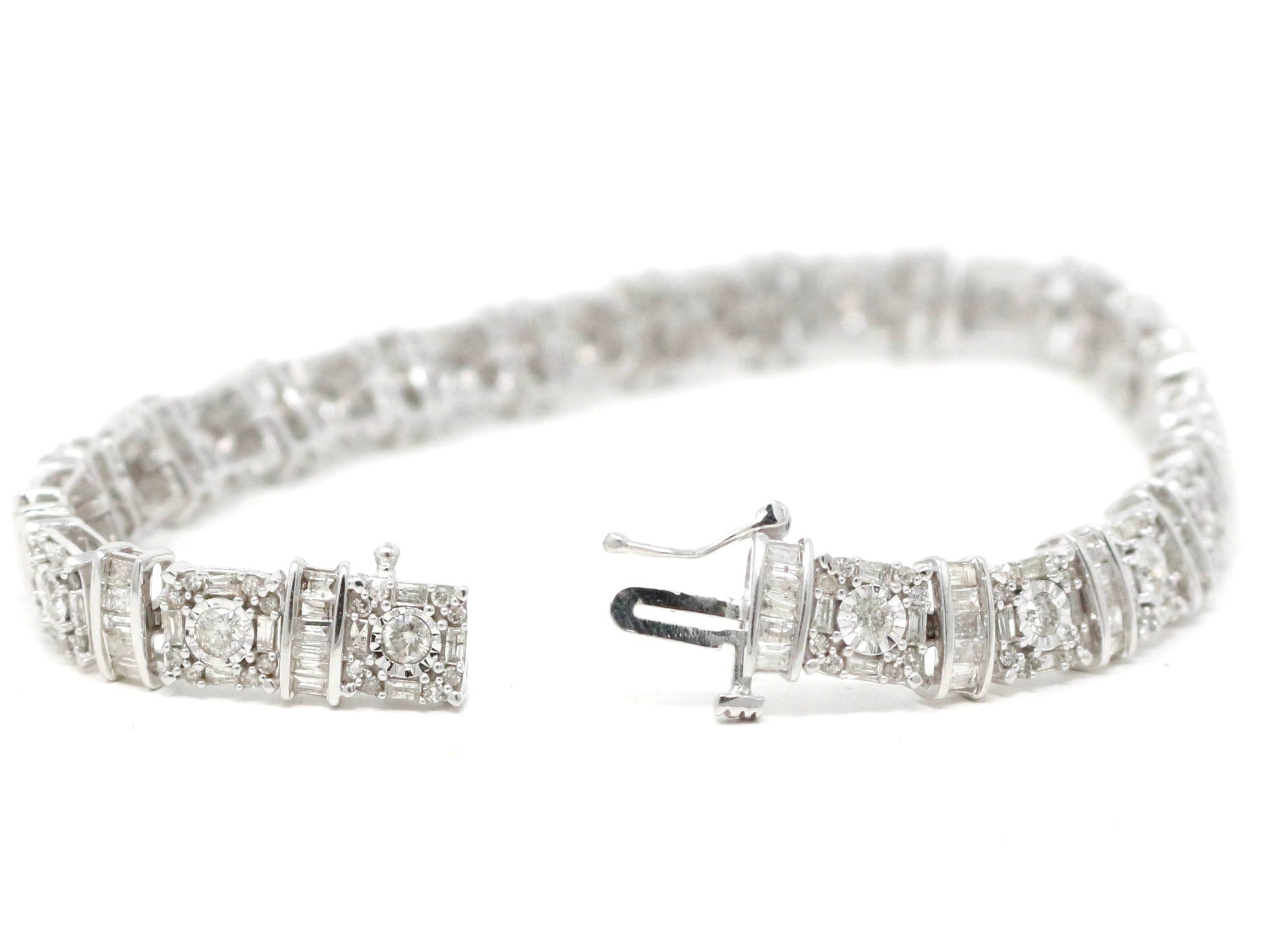 10K WG 5 CTW Bracelet