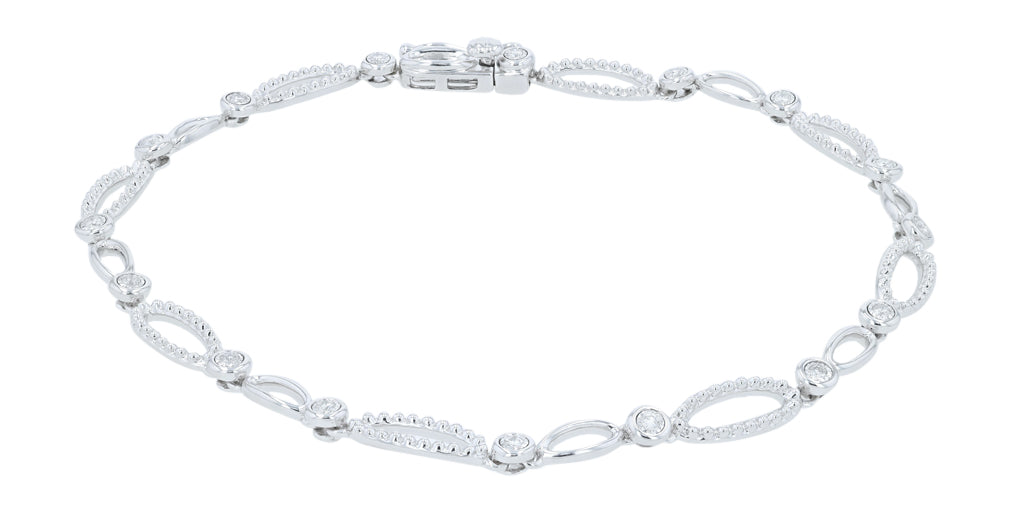 14K 0.16 CT Diamond Bracelet<p><strong>More Colors Available</p></strong>