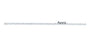 14K WG 1.60 CT Straight Link 3-Prong Diamond Bracelet