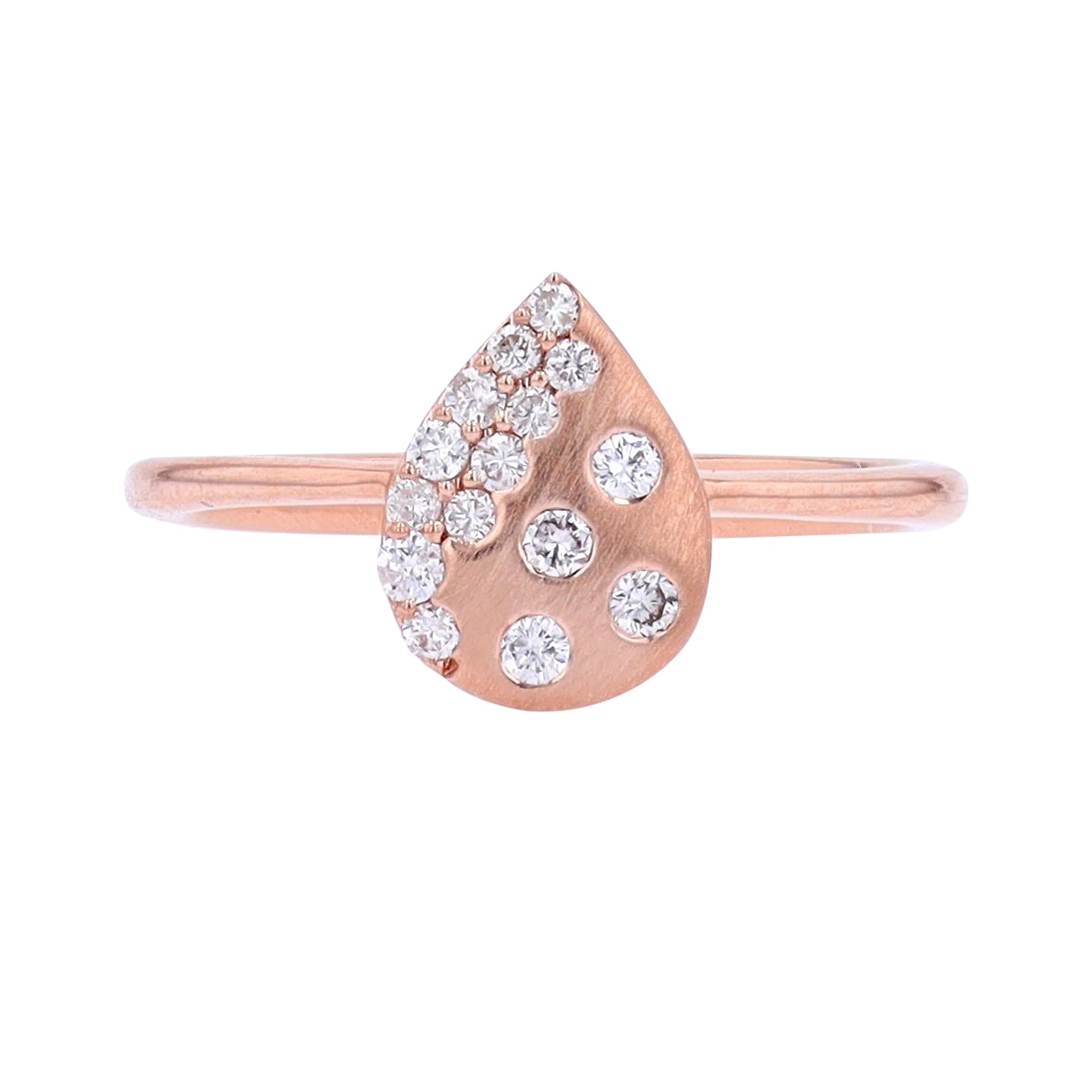 14K .21 CTW Diamond Ring