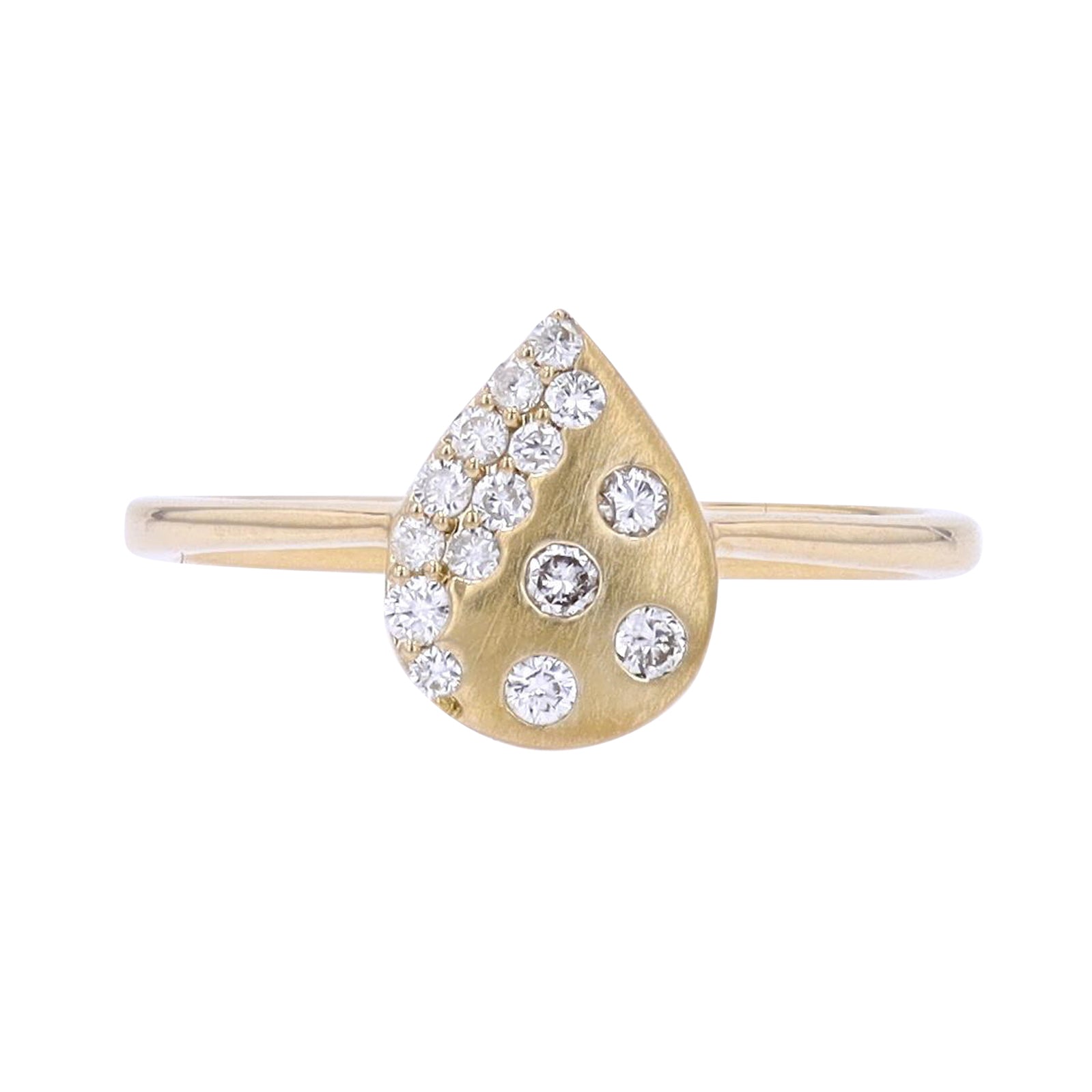 14K .21 CTW Diamond Ring