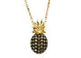14K YG EFFY Diamond Pineapple Necklace