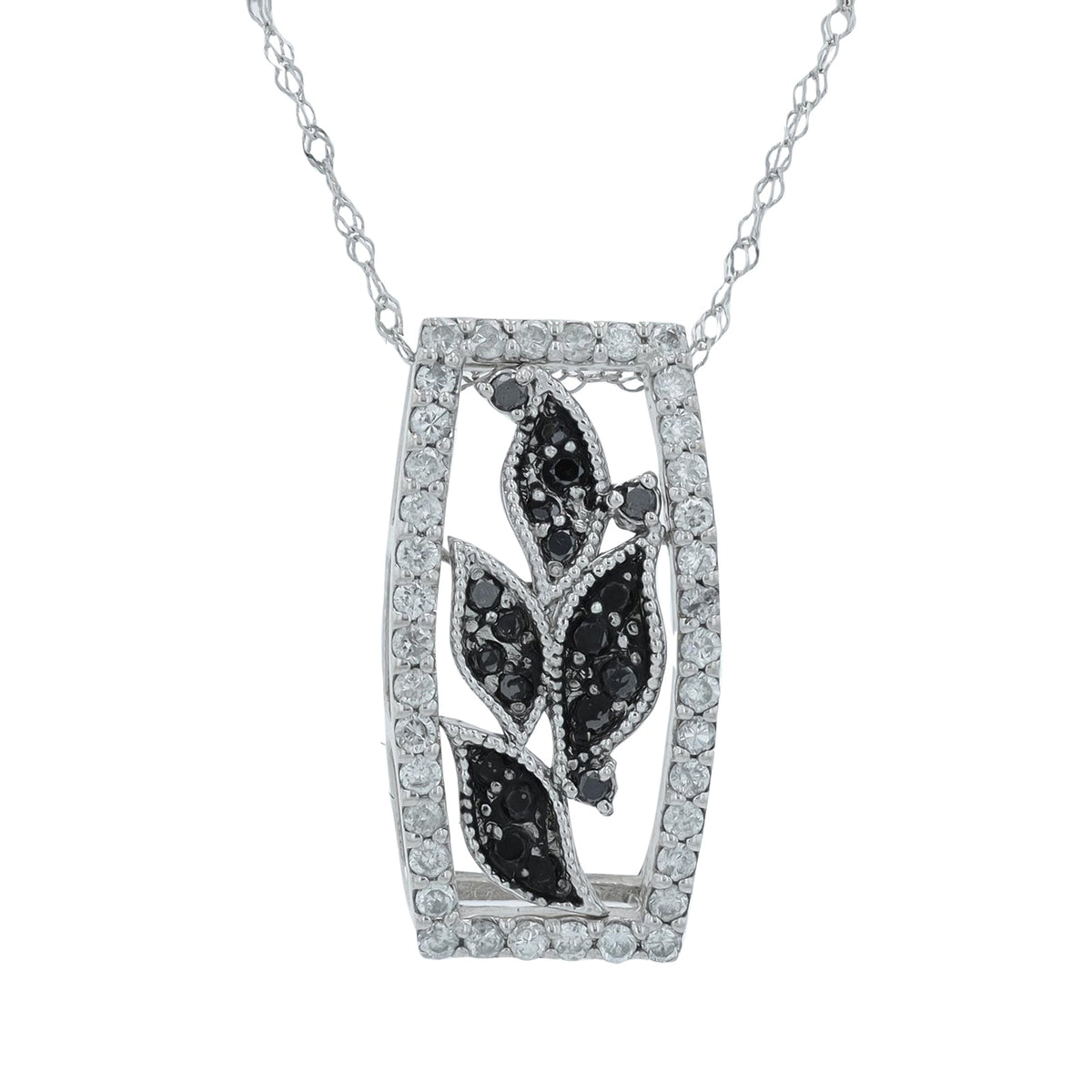 18K WG 0.57 CT Diamond Pendant