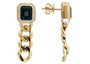 14K YG EFFY London Blue Topaz Earrings