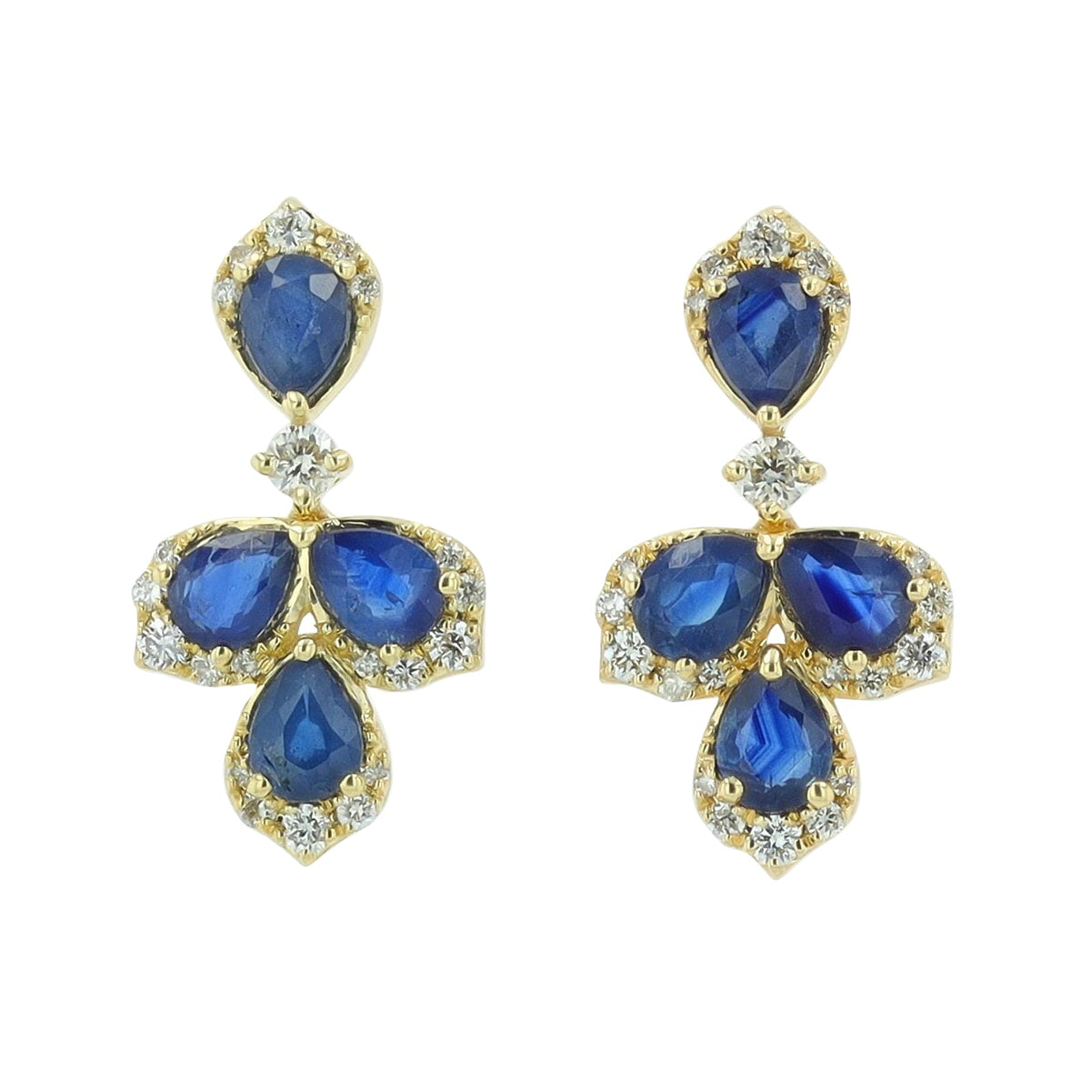 14K Gemstone Earrings<p><strong>More Colors Available</p></strong>